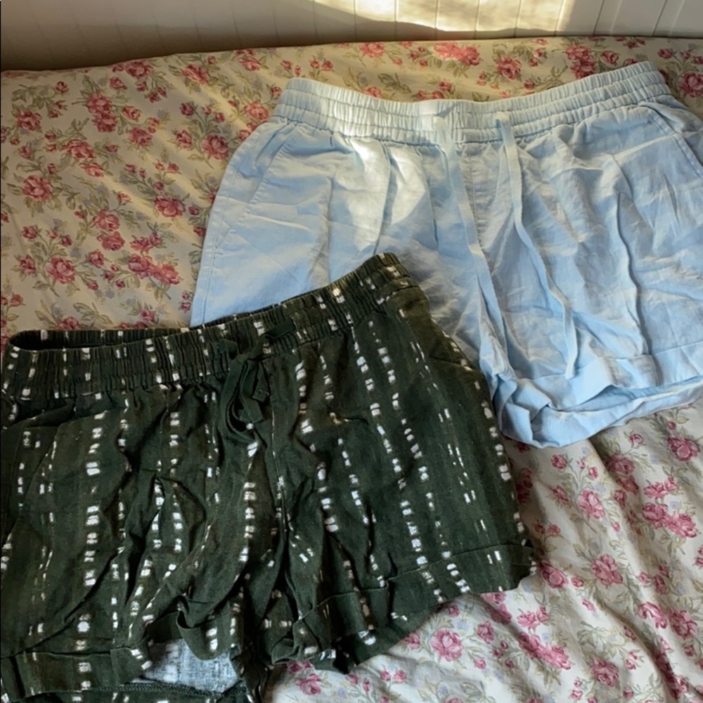 Set of 2 Old Navy Shorts Linen Blend